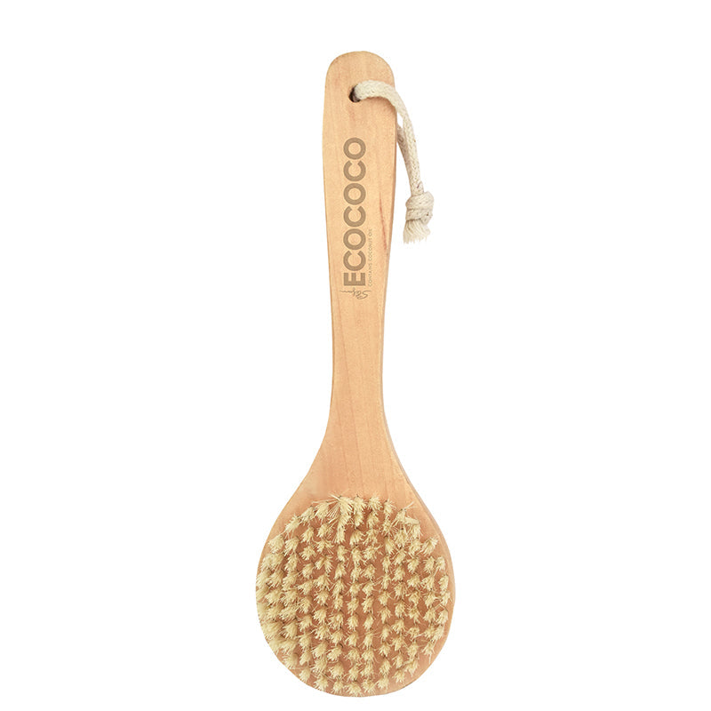 EC- Eco Crystals And Accessories- Body Brush- Bamboo Cactus- RET